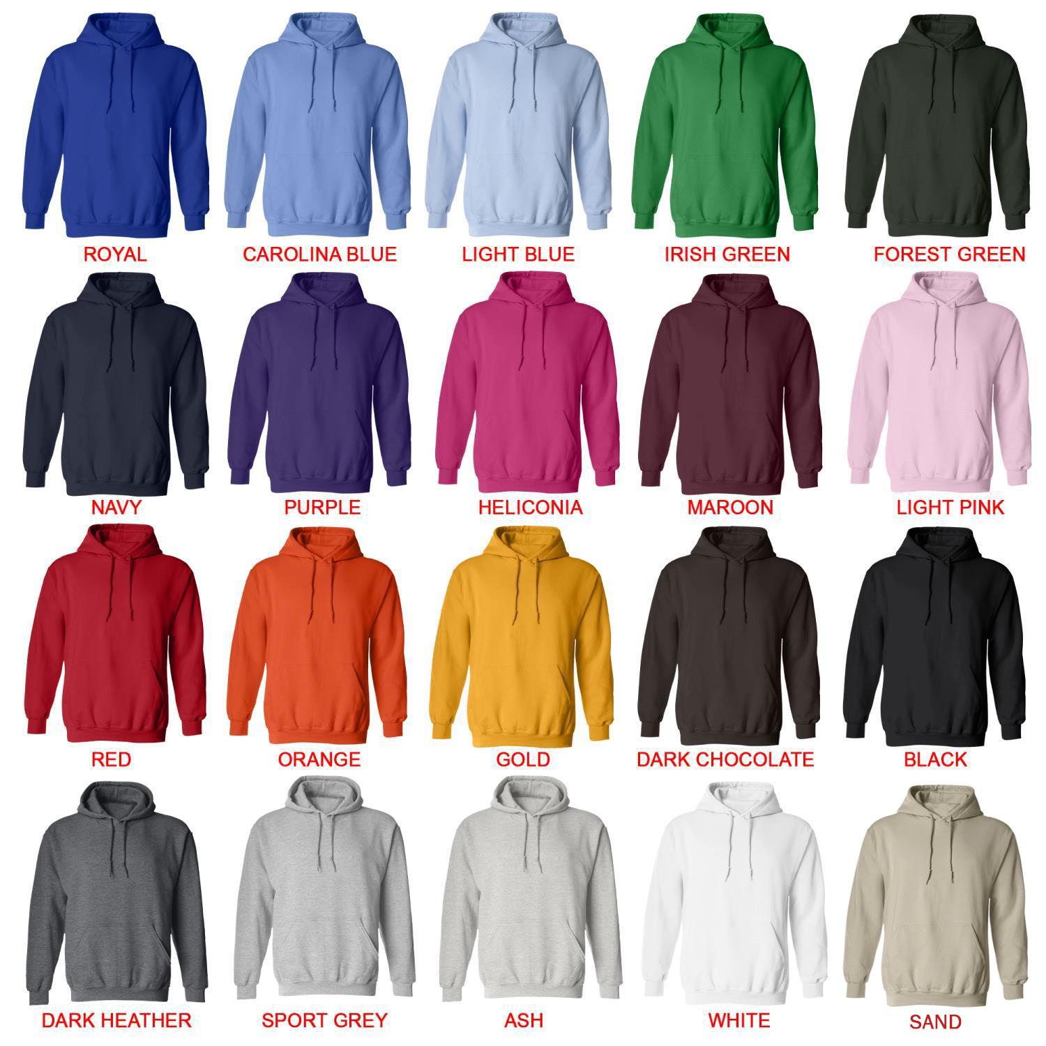 hoodie color chart - Skip And Loafer Store