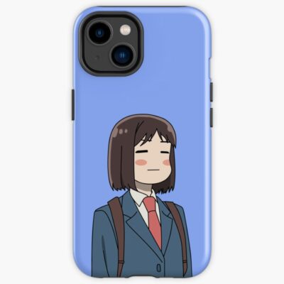 Cute Mitsumi Chan With Flat Face Iphone Case