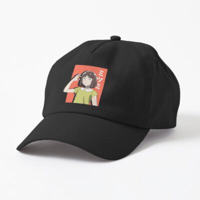 Cute Mitsumi With Simple Design Cap