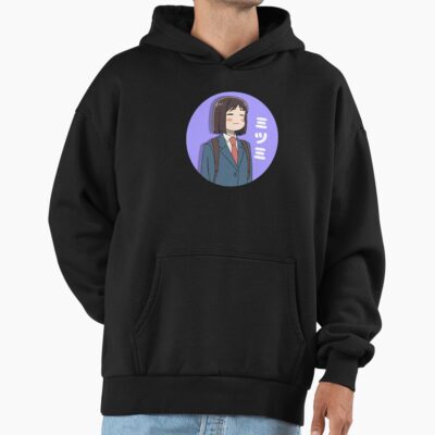 Cute Mitsumi Chan With Japanese Text Hoodie