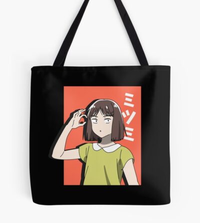 Cute Mitsumi With Simple Design Tote Bag