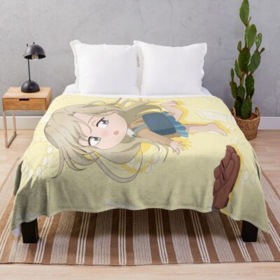 Chibi Yuzuki Murashige Throw Blanket