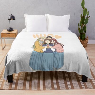 Hug Me Skip To Loafer Skip And Loafer Throw Blanket