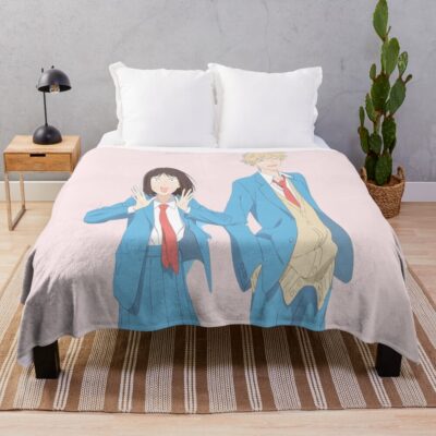 Skip To Loafer Skip And Loafer All In One Throw Blanket