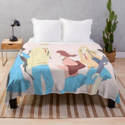 Skip To Loafer Skip And Loafer All Together Throw Blanket