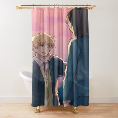 Skip To Loafer Beautiful Couple Shower Curtain