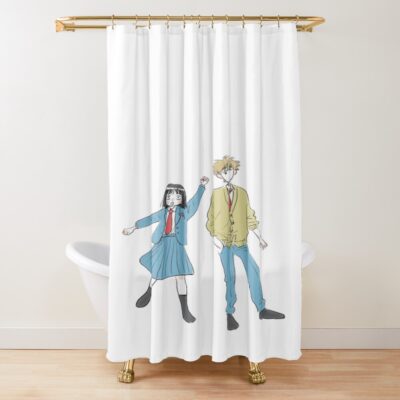 Mitsumi And Shima Shower Curtain