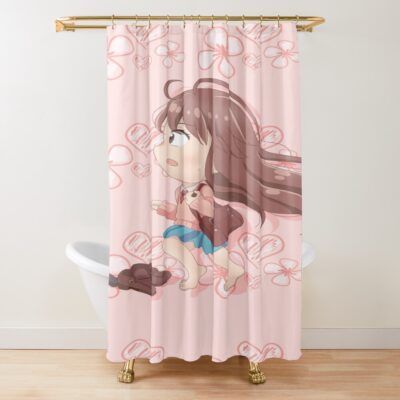 Chibi Mika Egashira Shower Curtain