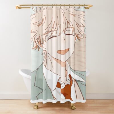 Skip And Loafer Manga Series Sousuke Shima Shower Curtain