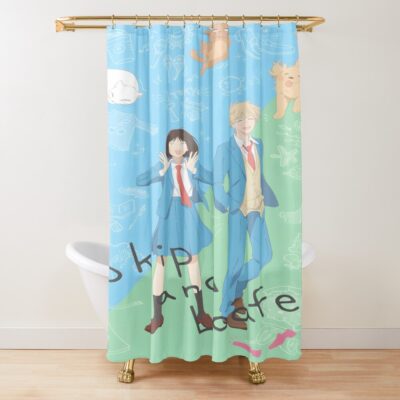 Skip To Loafer Skip And Loafer Cover Image Shower Curtain