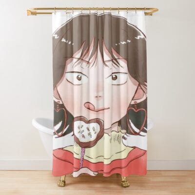 Iwakura Mitsumi Shower Curtain