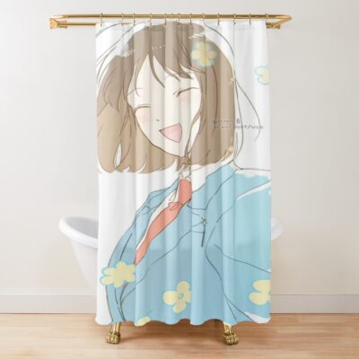 Skip And Loafer Anime Mitsumi Iwakur Shower Curtain