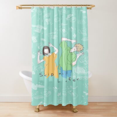 Skip To Loafer Classic Desgin Shower Curtain