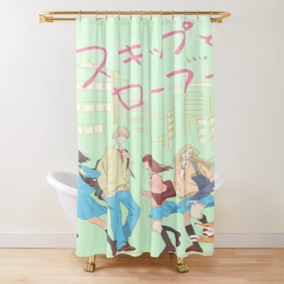 Skip And Loafer Shower Curtain