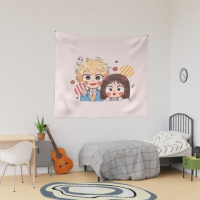 Skip To Loafer Skip And Loafer Cute Chibi Tapestry