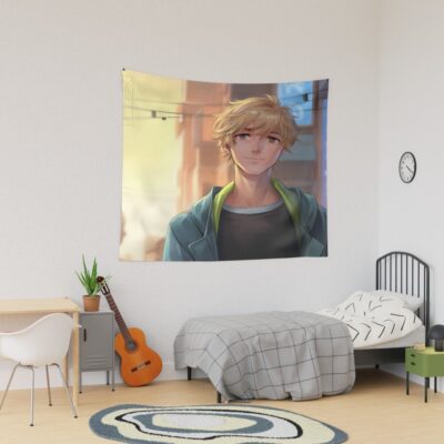 Skip And Loafer Cover Image Tapestry