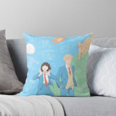 Skip To Loafer Skip And Loafer Cover Image Throw Pillow