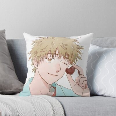 Shima Sousuke Throw Pillow